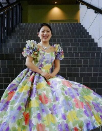 Mayuko Oikawa ist Lehrerin für Gesang bei der Musikschule Hamburg