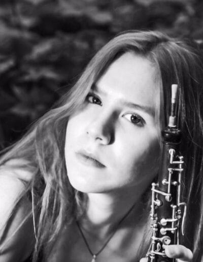 Hanna unterrichtet Oboe am Standort Dresden